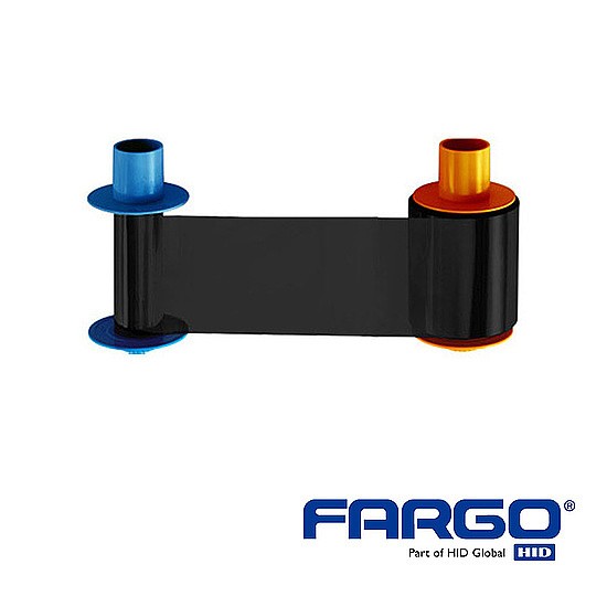 HID Fargo DTC1500 Zwart Ribbon 3000 Prints